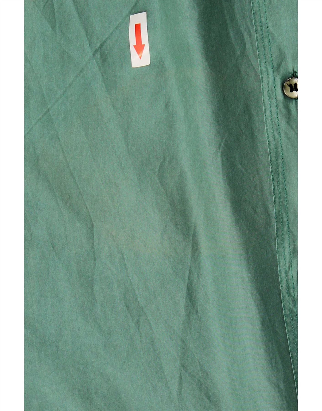 Camisa masculina de manga curta Vinci pequena seda verde