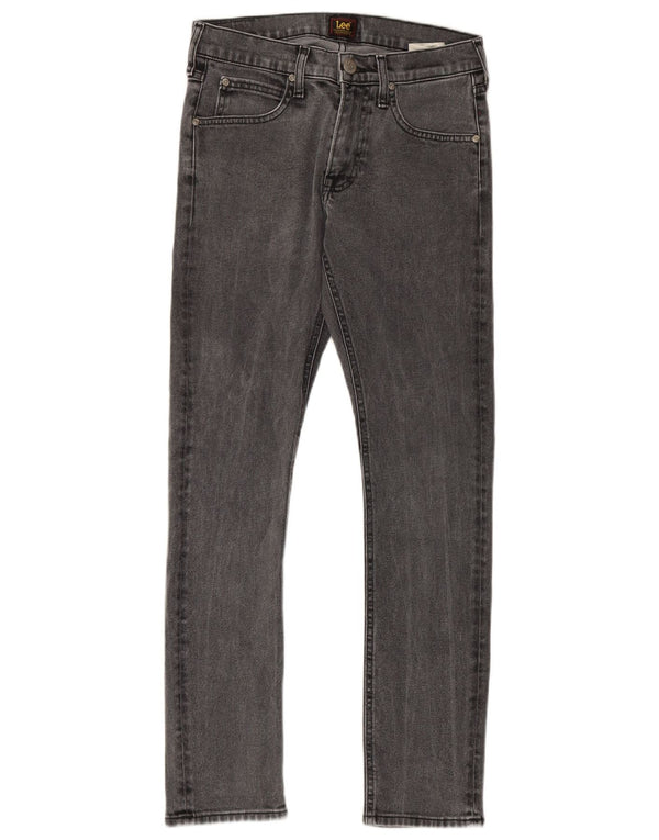 Lee Mens Luke Slim Jeans W28 L30 Cinza Algodão