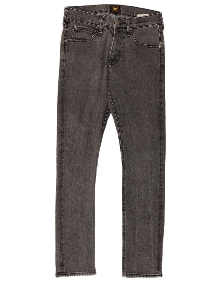 Lee Mens Luke Slim Jeans W28 L30 Cinza Algodão