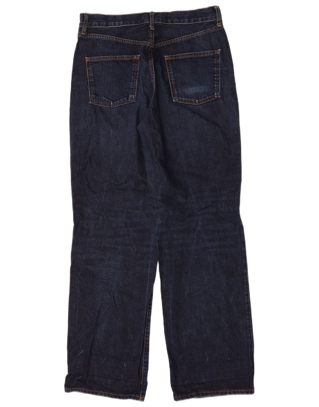Calça jeans reta feminina Zara EU 40 médio W30 L33 algodão azul