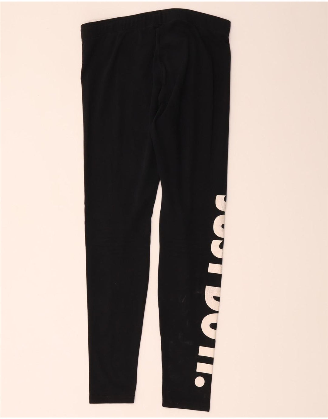 Leggings Nike Femininas Graphic UK 12 Médio Algodão Preto