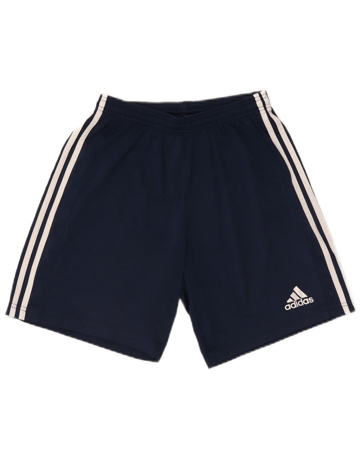 Adidas Mens Aeroready Sport Shorts Médio Azul Marinho Poliéster
