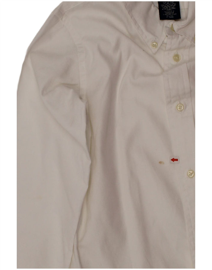 Camisa masculina Ralph Lauren 6-7 anos algodão branco