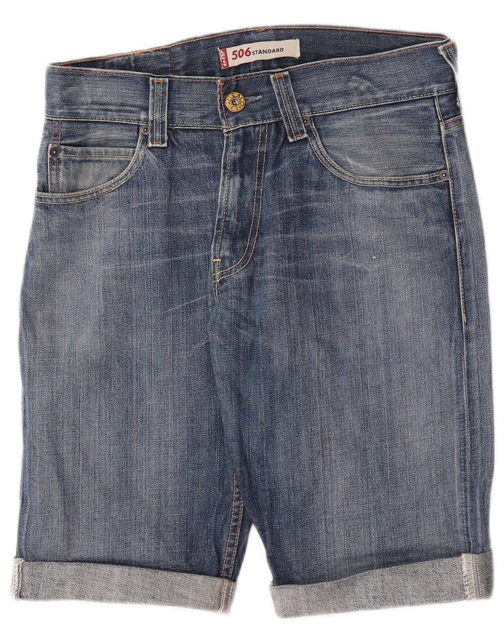 Shorts jeans masculino 506 da Levi's W31 algodão azul médio