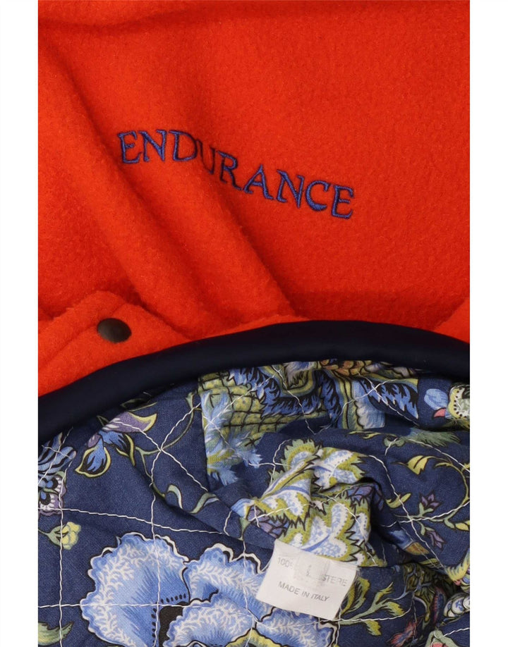 Endurance Mens Fleece Gilet UK 40 Grande Poliéster Colourblock Laranja