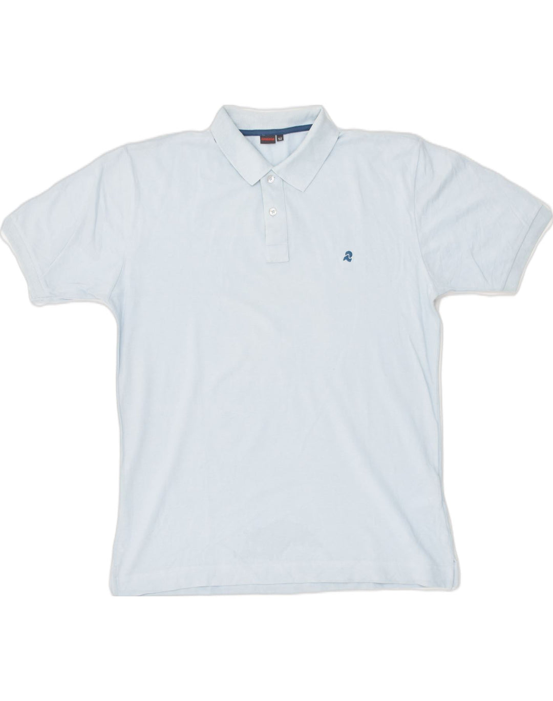 INVICTA Mens Polo Shirt IT 52 Large Blue Cotton | Vintage Invicta | Thrift | Second-Hand Invicta | Used Clothing | Messina Hembry 