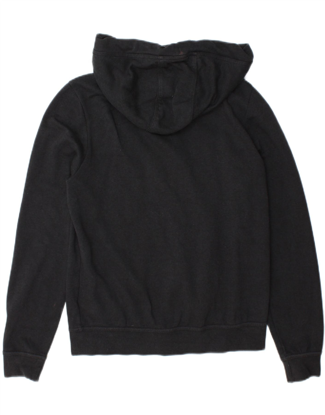 NIKE Womens Zip Hoodie Sweater UK 10 Small Black Cotton Vintage Nike and Second-Hand Nike from Messina Hembry 