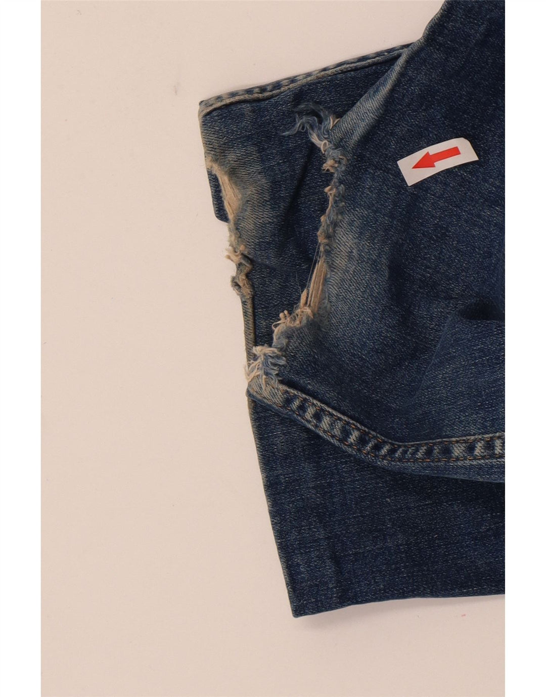 Crew Clothing Masculino Regular Straight Jeans W38 L27 Azul Algodão