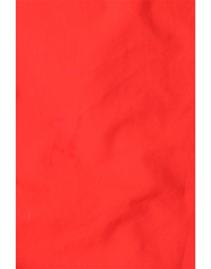 Nike Womens Tracksuit Top Jacket UK 18/20 2XL Vermelho Colorblock
