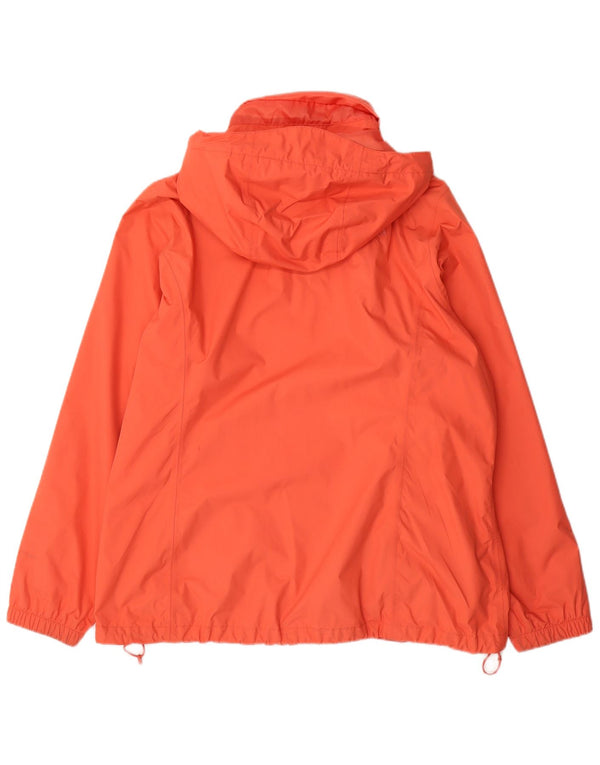 Jaqueta de chuva feminina com capuz THE NORTH FACE UK 20 2XL laranja nylon