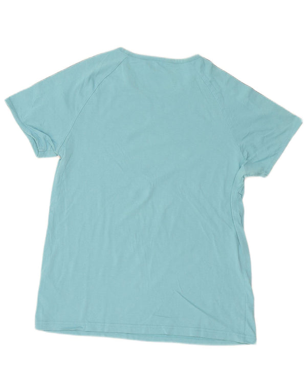 Camiseta feminina Puma Graphic UK 18 XL azul colorblock
