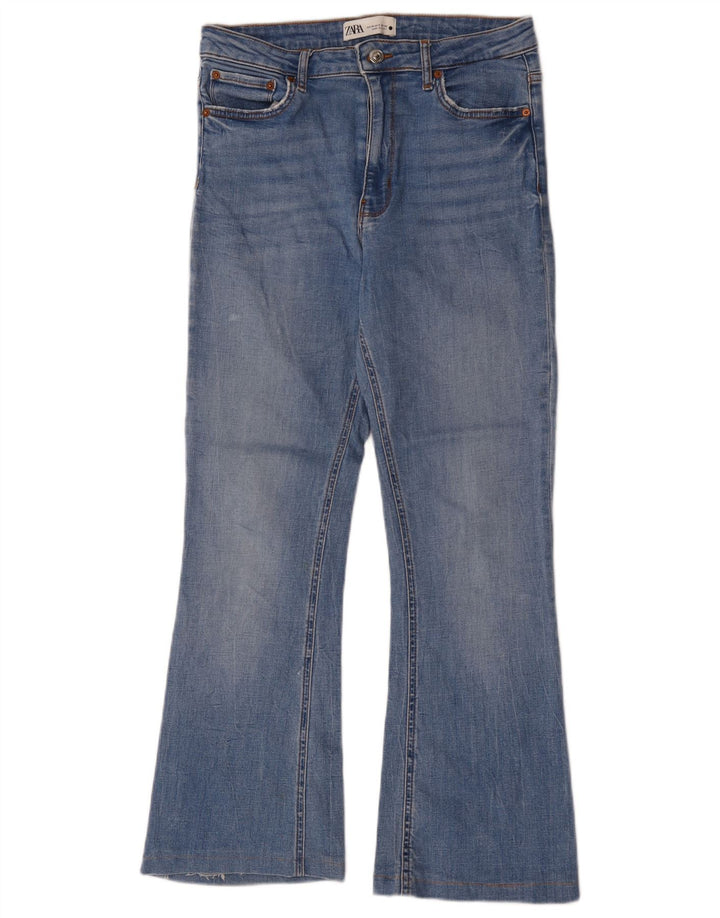 Zara Jeans Bootcut Feminino EU 40 Médio W30 L28 Azul