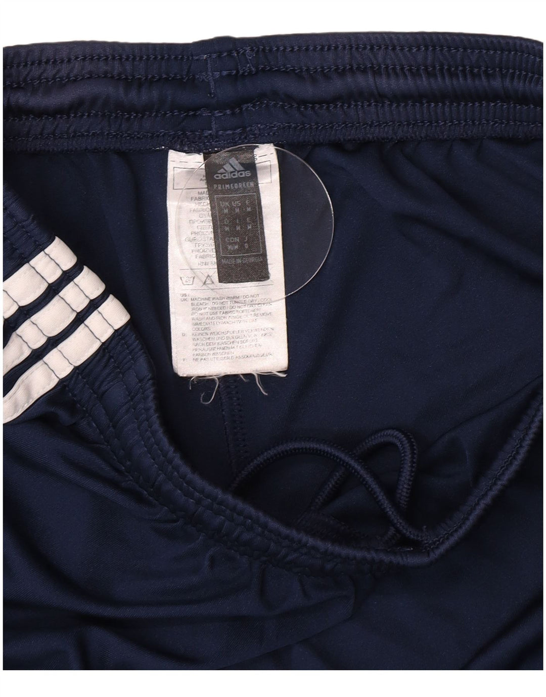 Shorts esportivos Adidas Aeroready para meninos 11-12 anos médio azul marinho poliéster