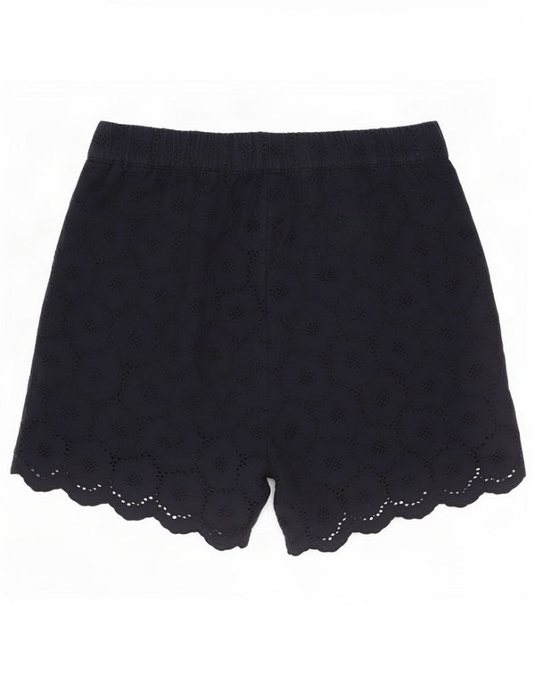 Jack Wills Womens Casual Shorts UK 12 Médio W28 Azul Marinho Algodão