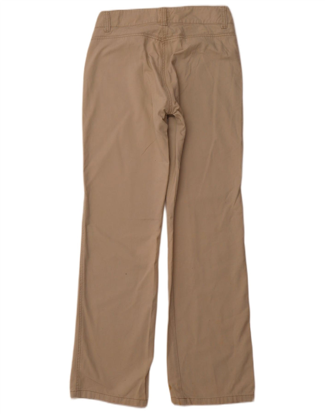 CALVIN KLEIN Calça feminina casual reta W28 L32 algodão bege