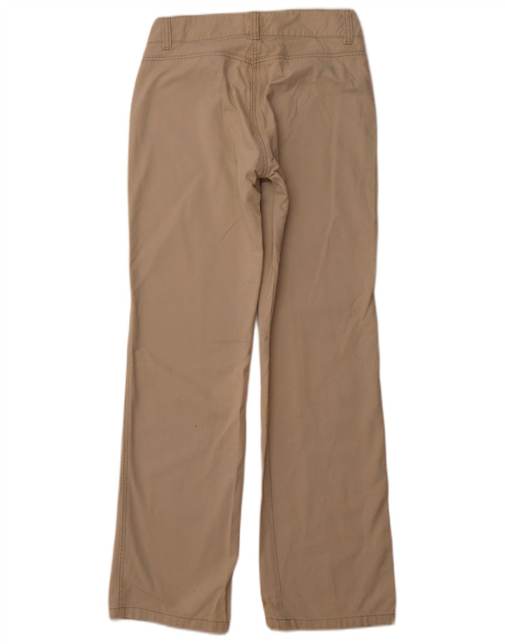 CALVIN KLEIN Calça feminina casual reta W28 L32 algodão bege