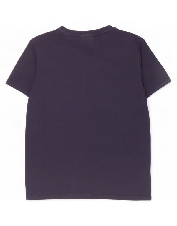 Camiseta masculina Hugo Boss Top médio algodão azul marinho