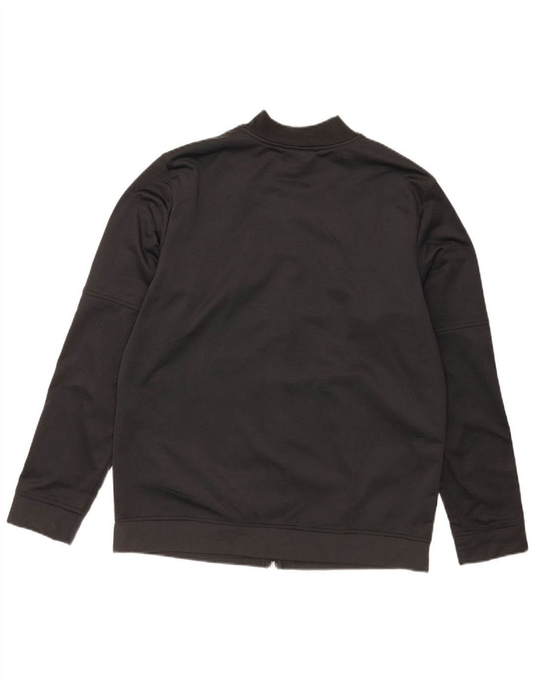 Adidas Womens Tracksuit Top Jacket UK 20/22 XL Preto Poliéster