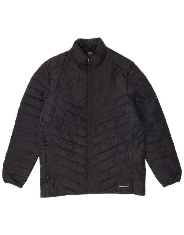 Jaqueta acolchoada masculina Canterbury UK 38 poliéster preto médio
