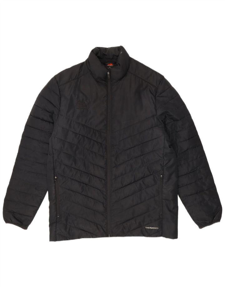 Jaqueta acolchoada masculina Canterbury UK 38 poliéster preto médio