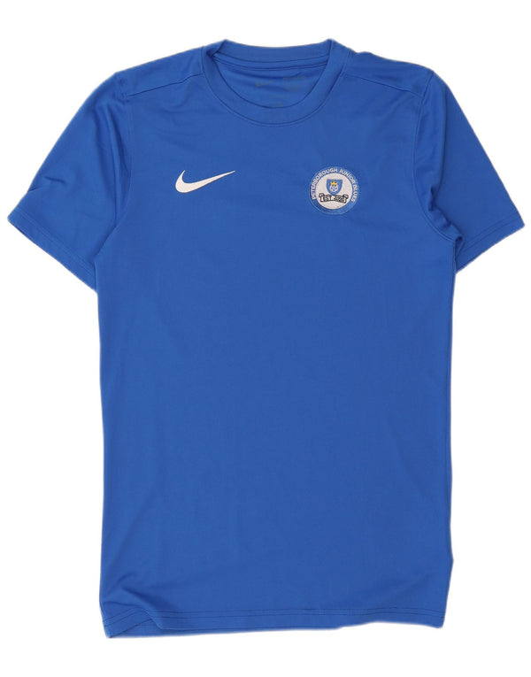 Camiseta masculina Nike Top pequeno azul poliéster