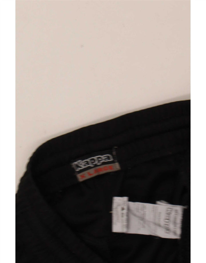Calça de treino masculina Kappa Graphic XL poliéster preto