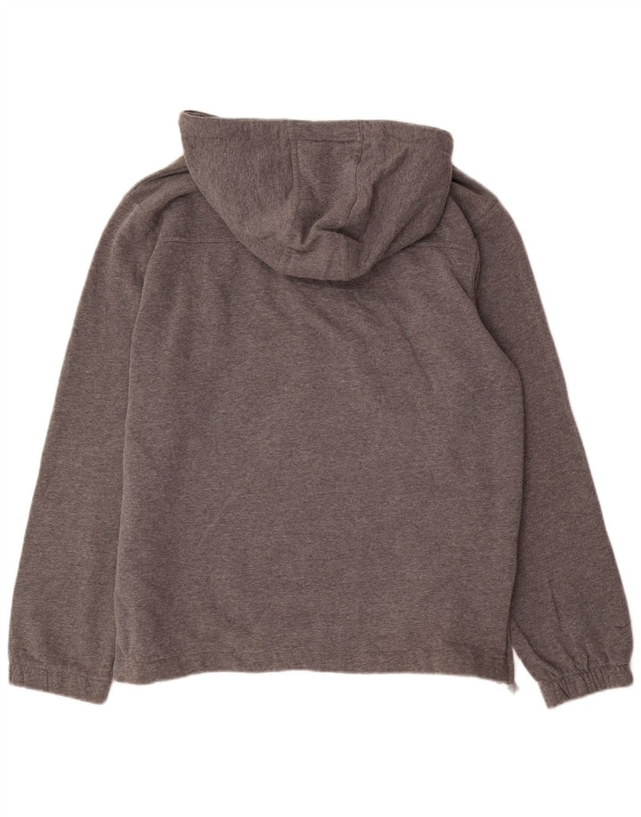Ellesse moletom feminino oversized com capuz gráfico Reino Unido 12 cinza médio manchado