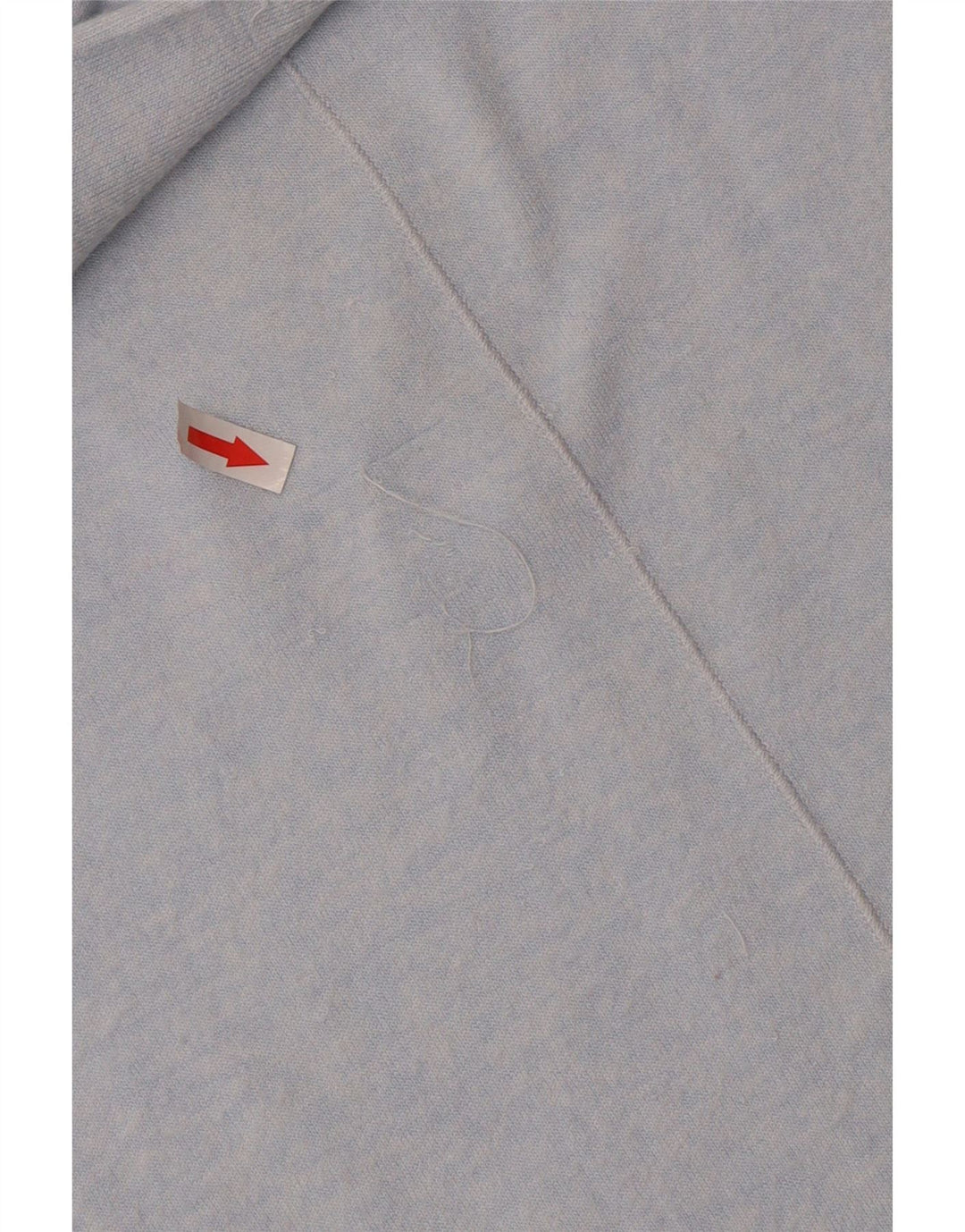 Calvin Klein Top feminino oversized manga 3/4 UK 18 XL azul viscose