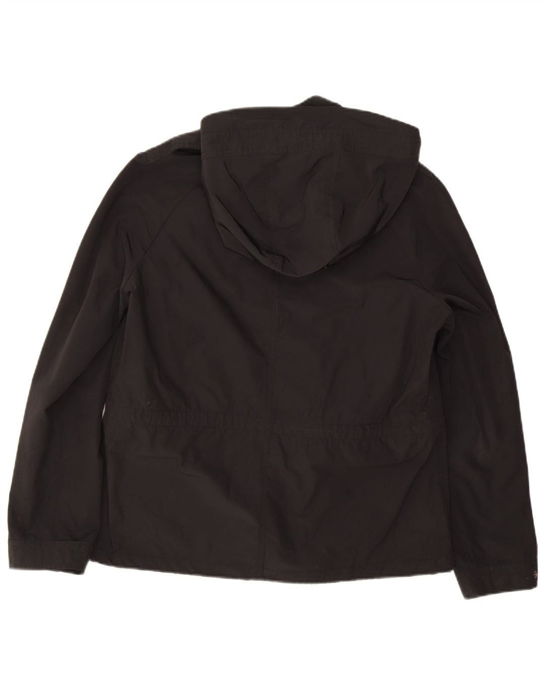 Jaqueta militar com capuz feminina Massimo Dutti UK 18 XL preta