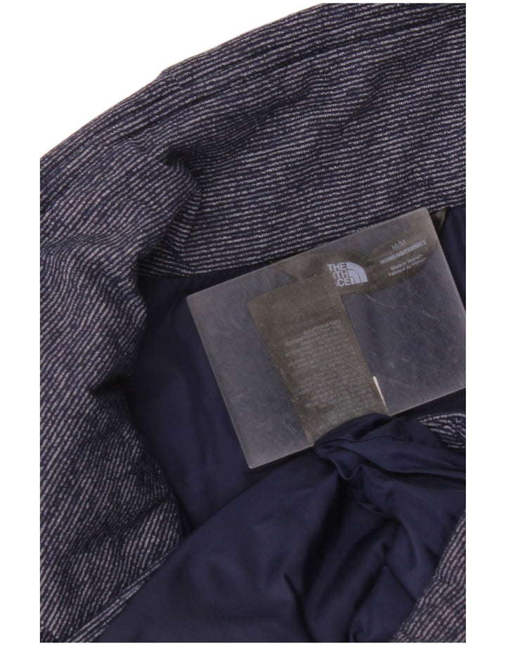 Colete acolchoado feminino THE NORTH FACE UK 14 risca de giz azul marinho médio