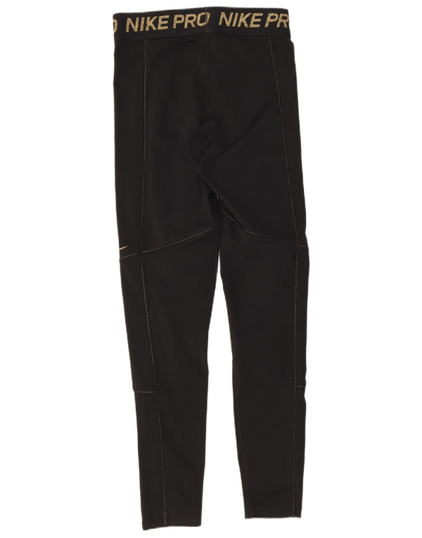 Leggings Nike Dri Fit Graphic UK 12 Médio Preto