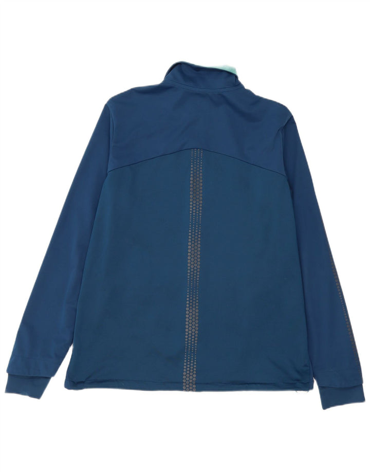 Jaqueta de treino feminina ASICS UK 18 XL azul marinho