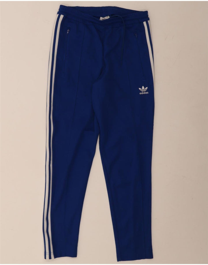 Calça Adidas Mens Treino Médio Azul Algodão