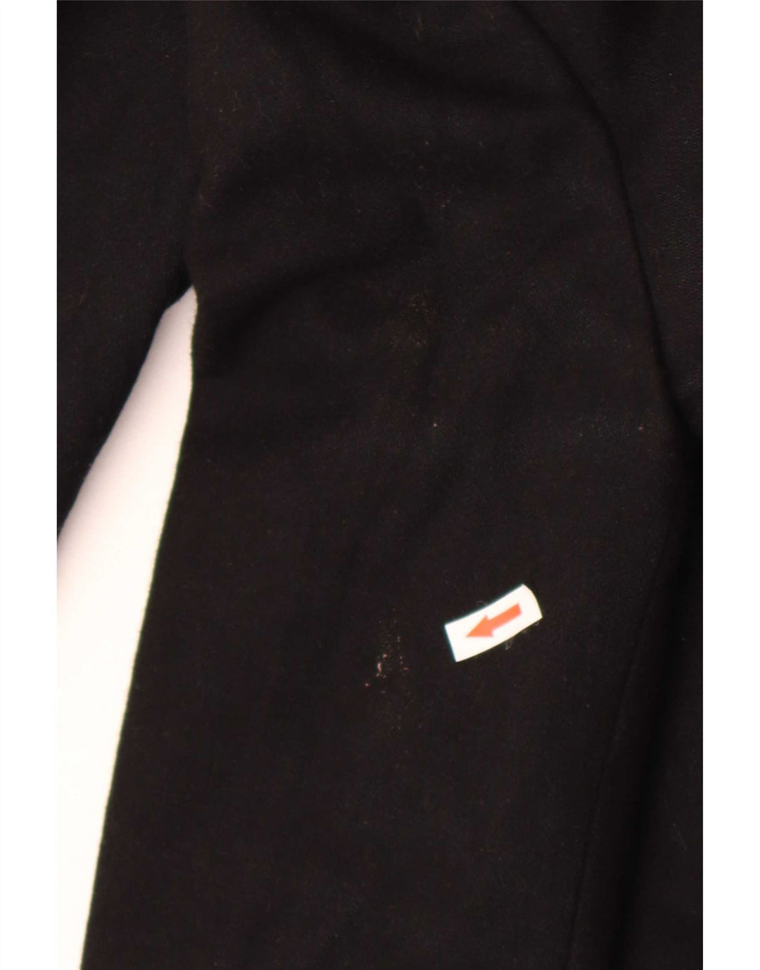 Sobretudo feminino Topshop UK 8 pequeno lã preta