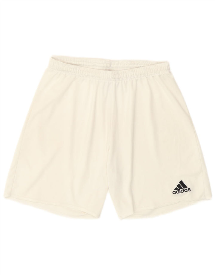 Adidas Masculino Climalite Sport Shorts Médio Branco Poliéster