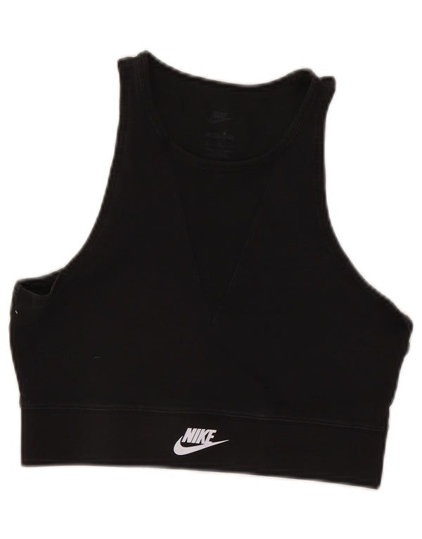 Sutiã feminino Nike UK 12 médio algodão preto