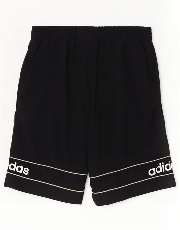 Adidas Mens Graphic Casual Shorts W32 Médio Preto Poliéster