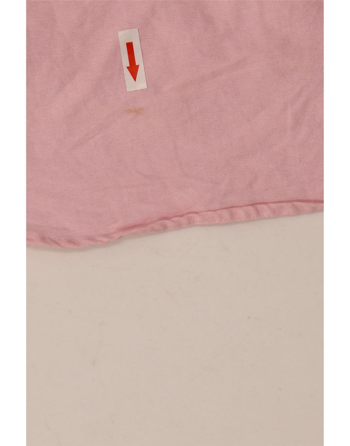 Camisa masculina Vineyard Vines grande algodão rosa