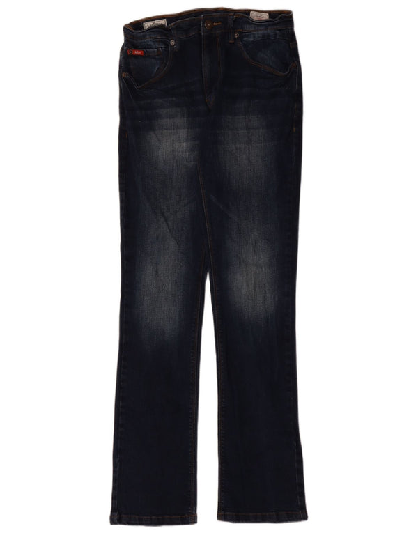 Lee Womens Cooper Slim Bootcut Jeans W30 L33 Azul Marinho Algodão