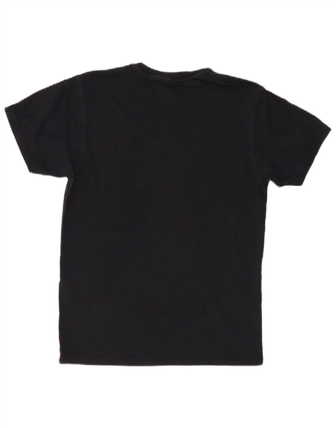 Camiseta masculina VANS Classic Fit gráfica top pequeno algodão preto