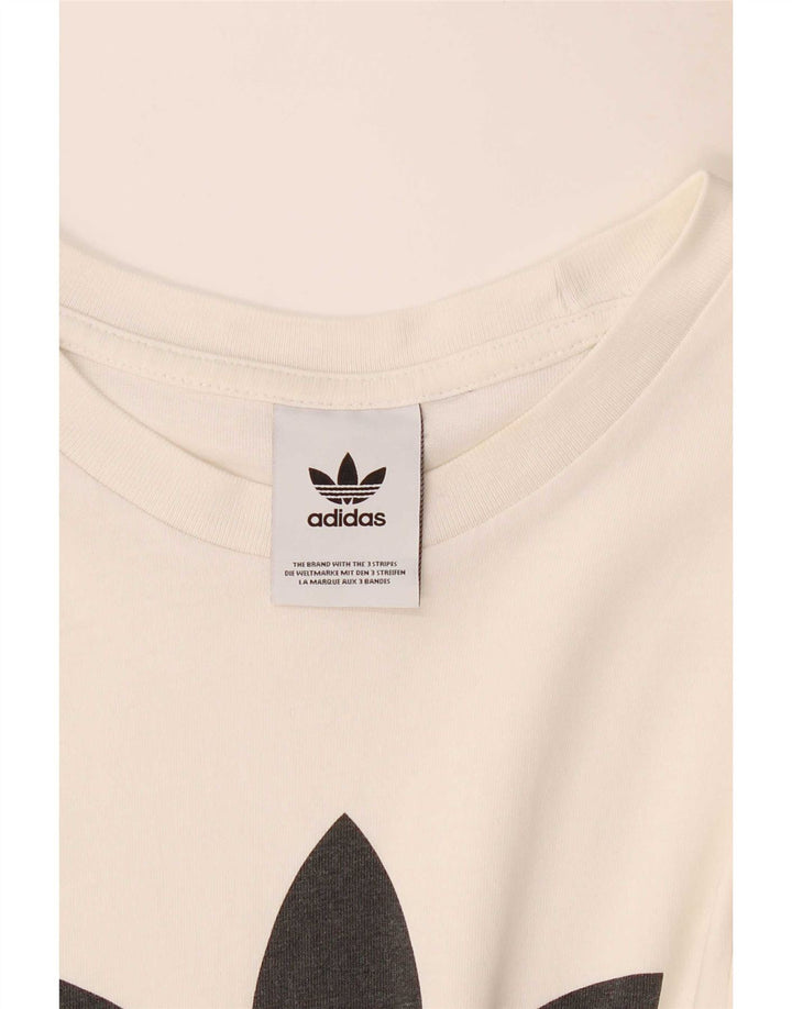 Camiseta Adidas Masculina Graphic Top Médio Branco