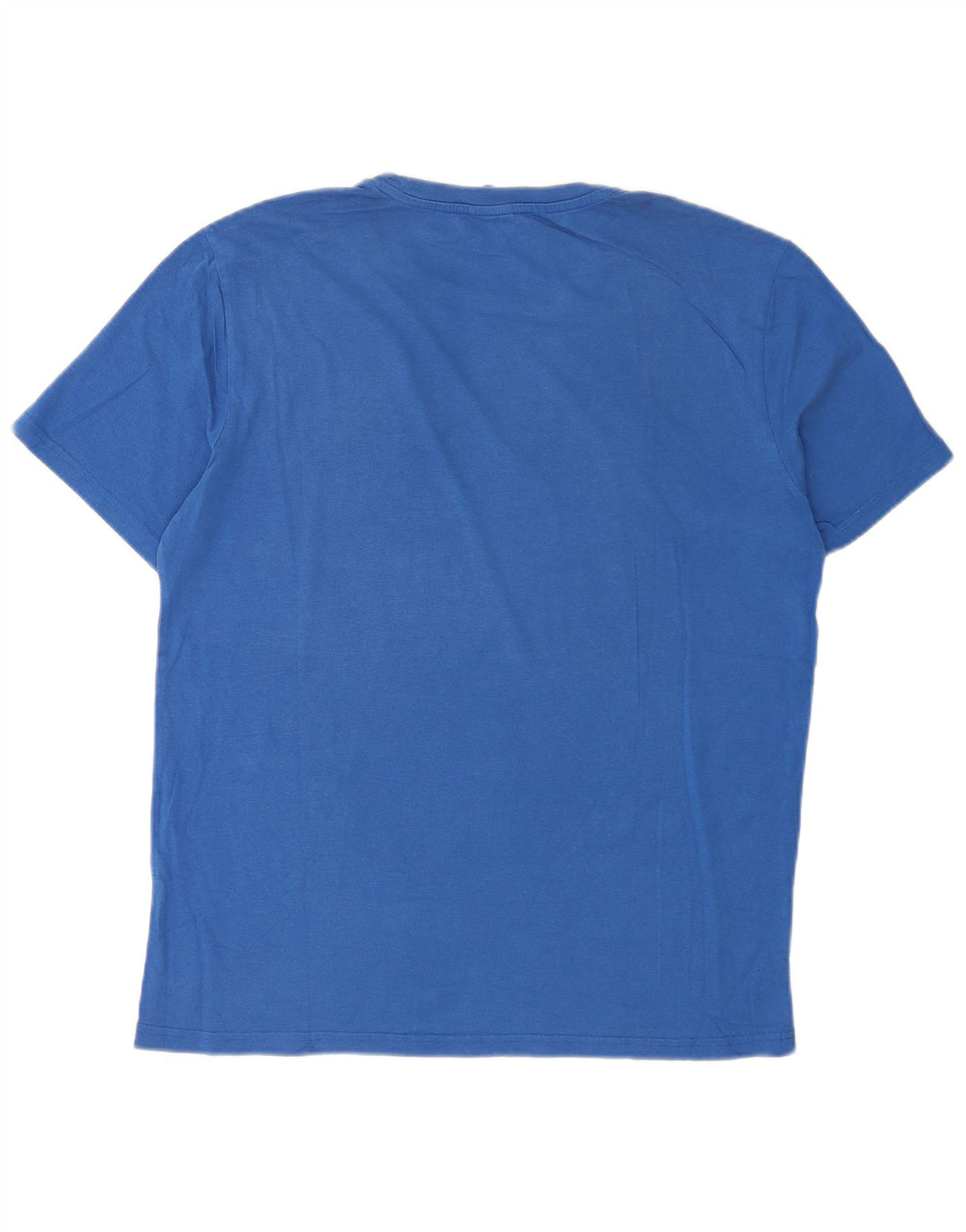Camiseta masculina estampada Champion grande azul