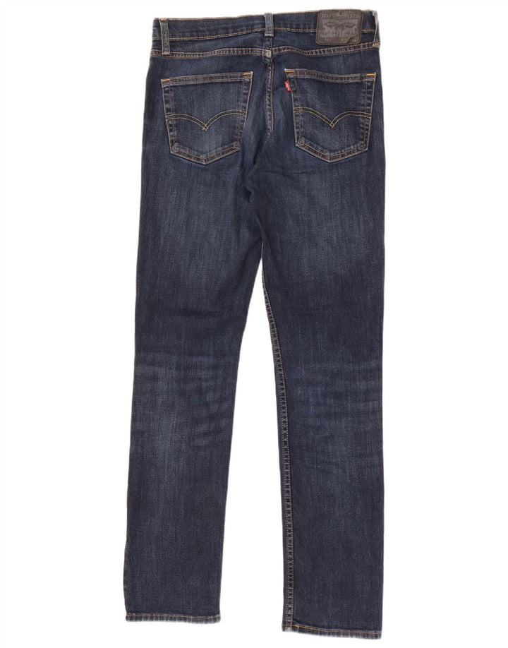 Levi's Masculino 511 Slim Jeans SLIW32 L34 Azul Algodão