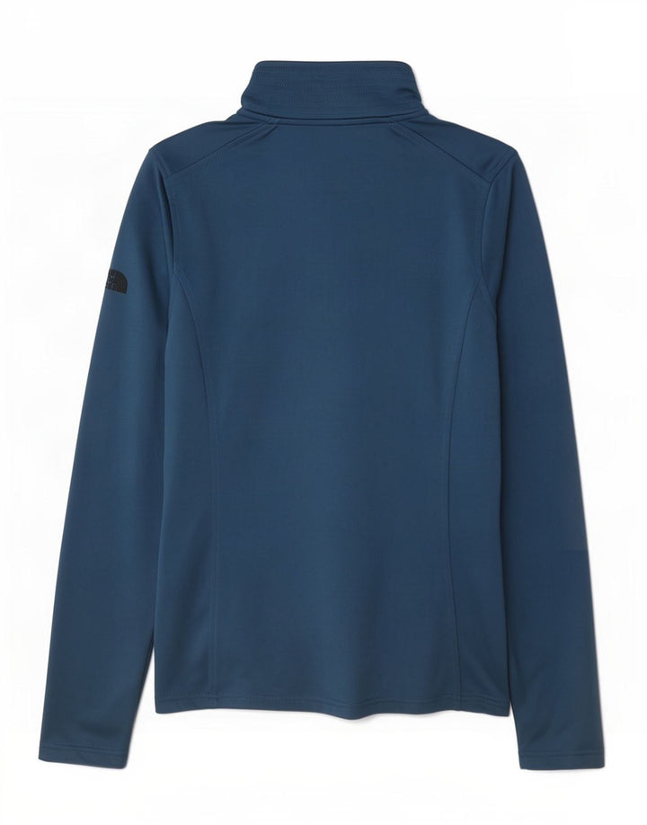 Pulôver feminino The North Face com gola e zíper, conjunto de treino Reino Unido 10 pequeno azul marinho