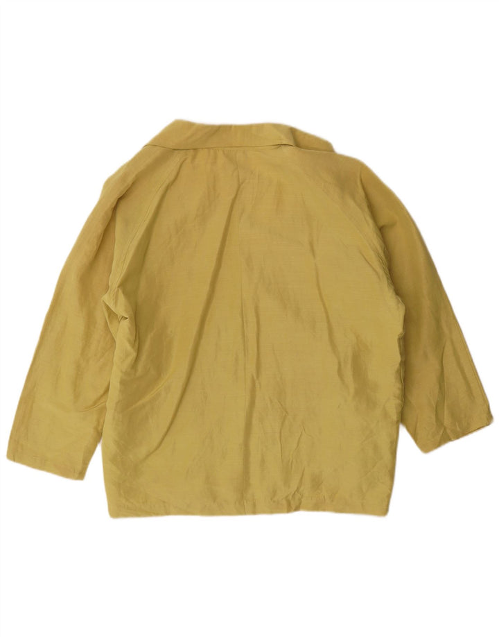 Blusa feminina Krizia IT 48 XL Amarelo
