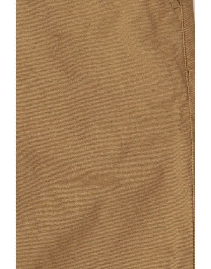 Jack Wills Mens Chino Shorts W30 Algodão Bege Médio