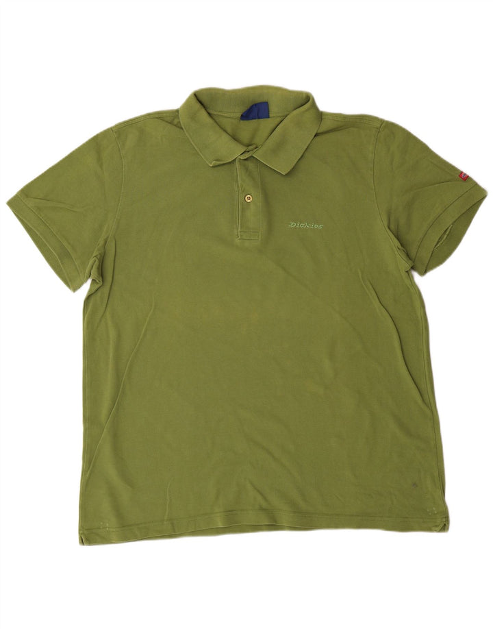 Camisa polo masculina DICKIES XL algodão verde