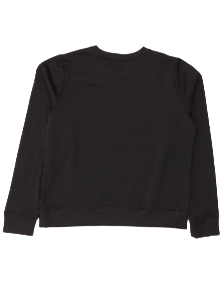 Under Armour feminino gráfico moletom jumper UK 16 grande preto