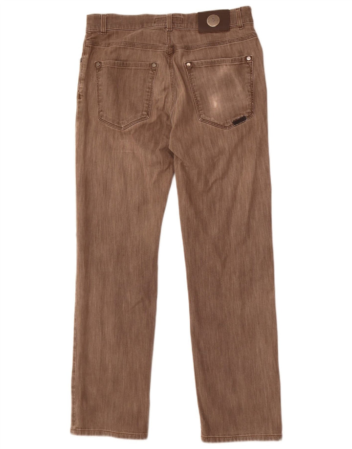 Trussardi Masculino Slim Jeans IT 47 Pequeno W31 L29 Cinza