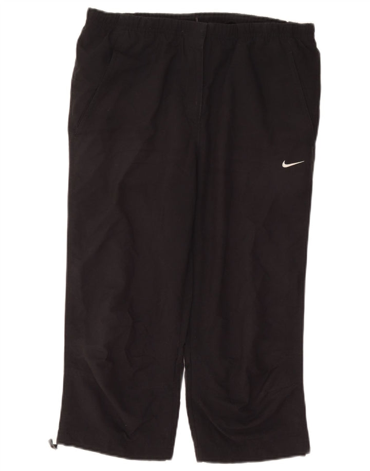 Calça de treino Nike feminina Capri UK 8/10 pequena preta